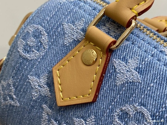 First bag SPEEDY-16-10-7.5cm NANO VUITTON LOUIS 0727
